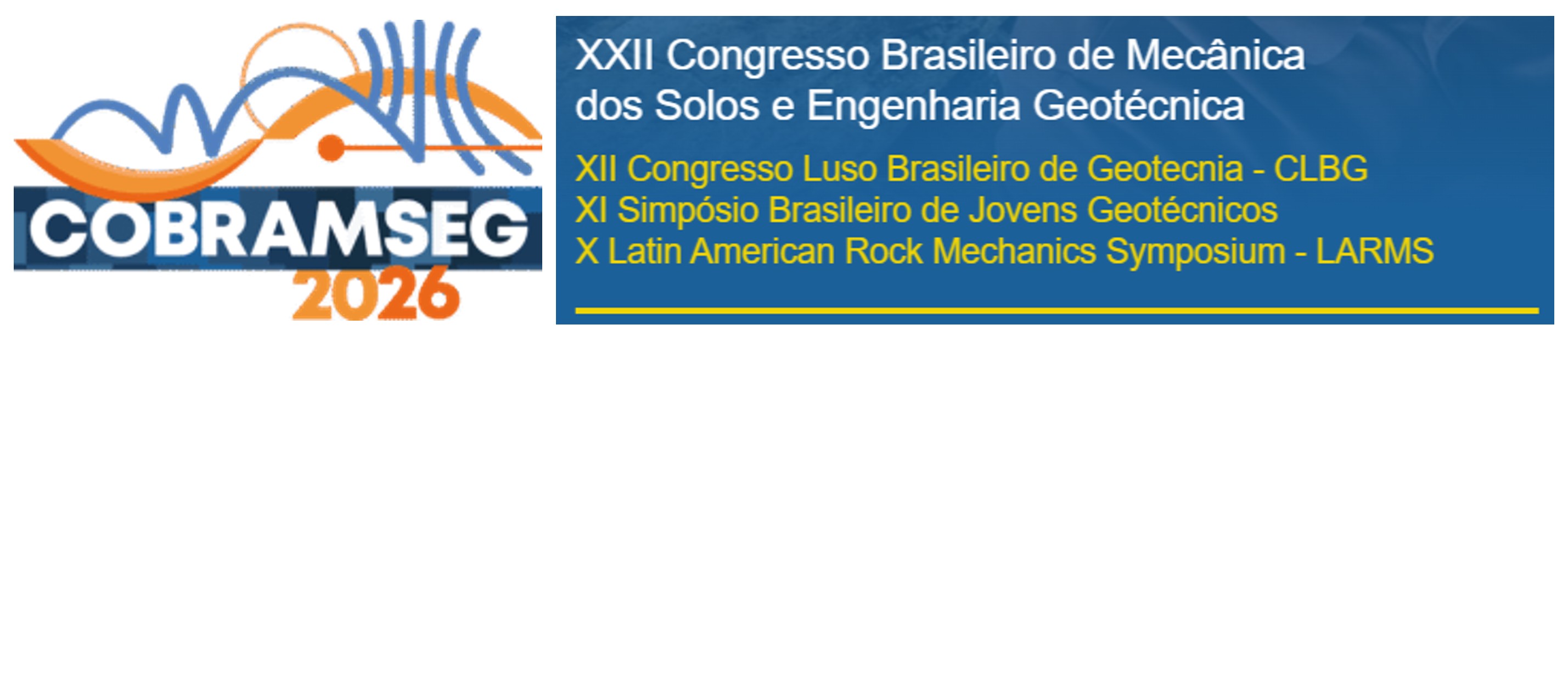 XXII Congresso Brasileiro de Mecânica de Solos e Engenharia Geotécnica